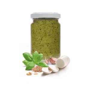 Pesto genovês vegano com Mozzarisella®