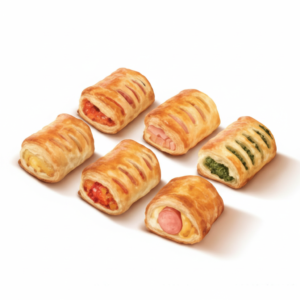 6 GUSTI (spinaci, wurstel, peperoni, prosciutto cotto, formaggi, pizzaiola)