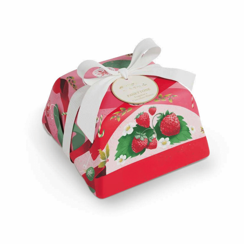 Panettone Fragoline e Chocolate Branco