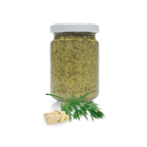 Creme de endro e amêndoa