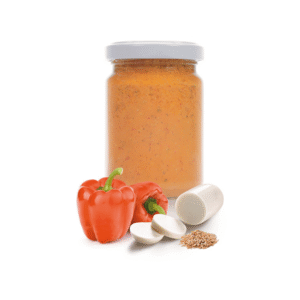 Pesto calabrese vegano com Mozzarisella®