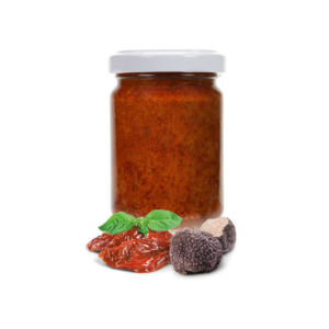 Pesto vermelho com trufa