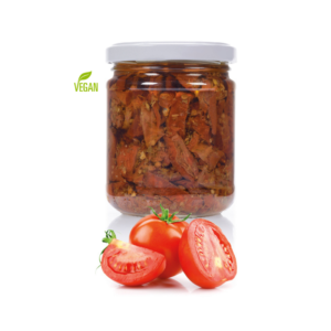 Tomates secos cortados em juliana